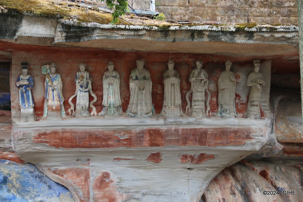 The origins of Dazu Rock Carvings trace back to the early Tang Dynasty, with work continuing through the Five Dynasties and flourishing during the Northern and Southern Song Dynasties.