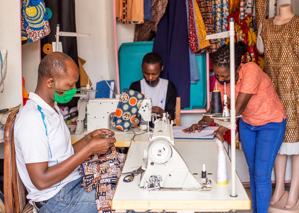 3.	13 cooperatives of persons with disabilities were supported to revamp their businesses.  
