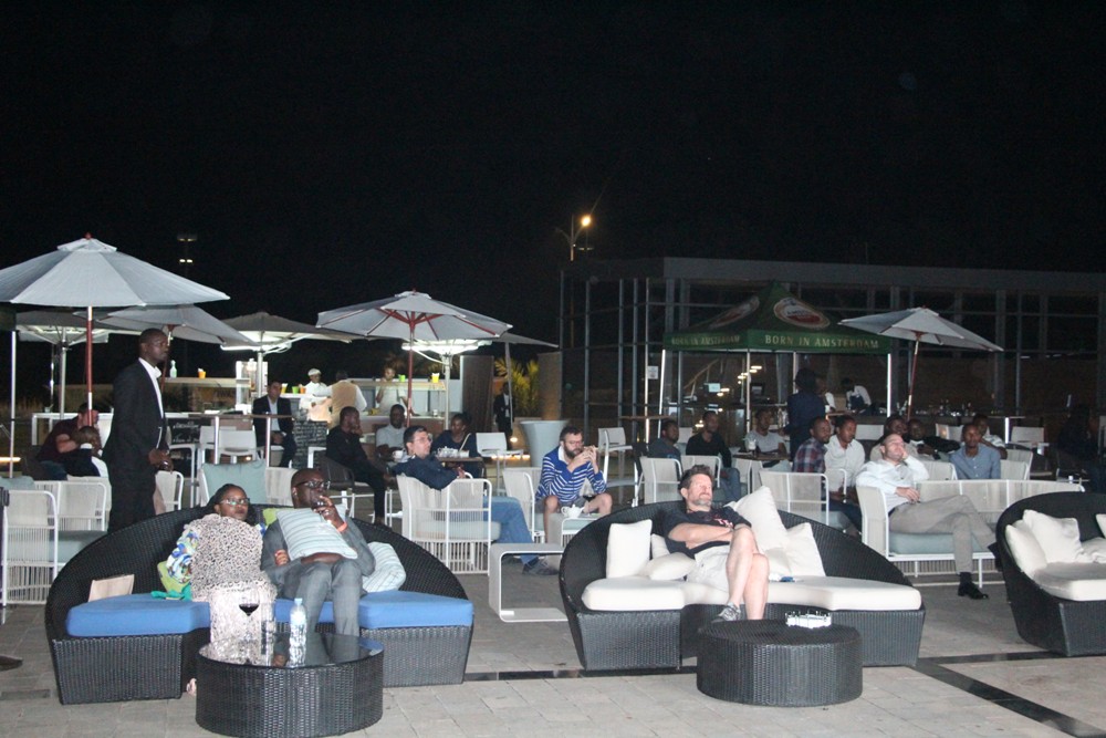 Radisson Blu Hotel has created a comfortable place for football enthusiasts to watch FIFA World Cup