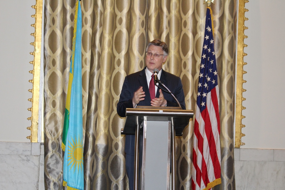 The Department of State representative and Acting Deputy Assistant Secretary, Matthew Harrington commended Rwanda on its remarkable transformation over the last 24 years