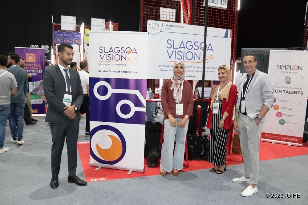 Different companies are eager to showcase digital innovations. 