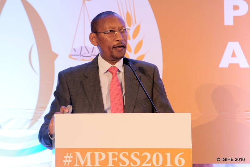 The governor of BNR, John Rwangombwa