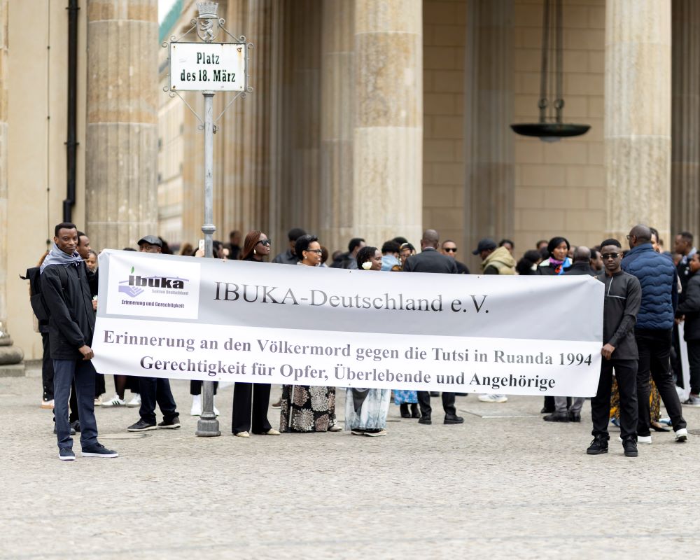 A walk to remember preceded commemoration talks. 