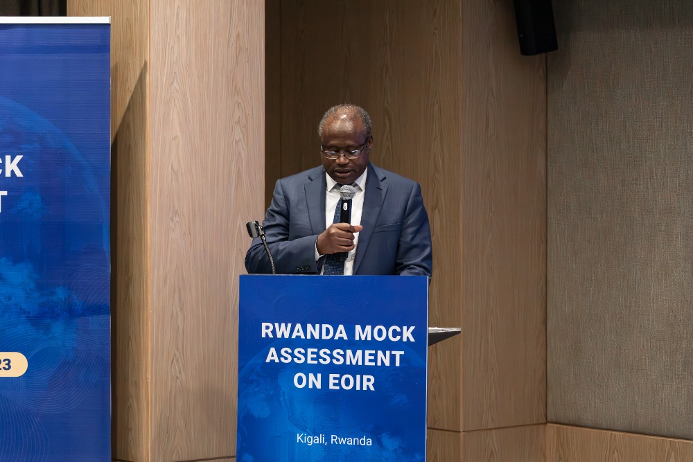 Dr. Uzziel Ndagijimana, Minister of Finance and Economic Planning, expressed the significance of this mock assessment, presenting Rwanda with an opportunity to demonstrate the progress achieved in enhancing tax transparency standards. 