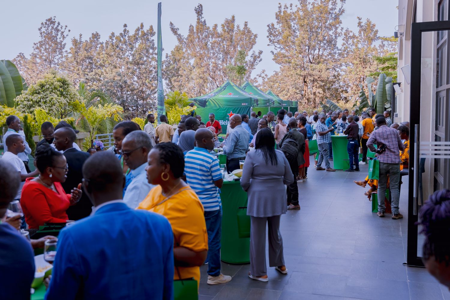 Shareholders and guests enjoyed light moments at the AGM.