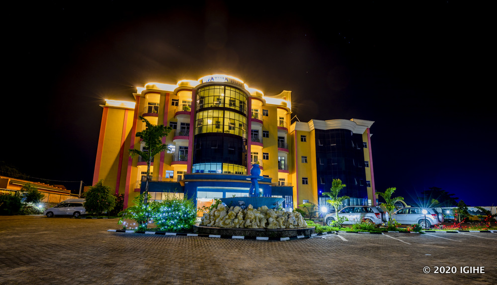 The hotel is located on the main road to Rubavu in the center of Musanze a few blocks away from the district’s office.