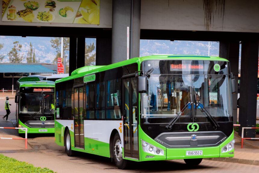 In Kigali, the average walking time to public transport is 22 minutes.