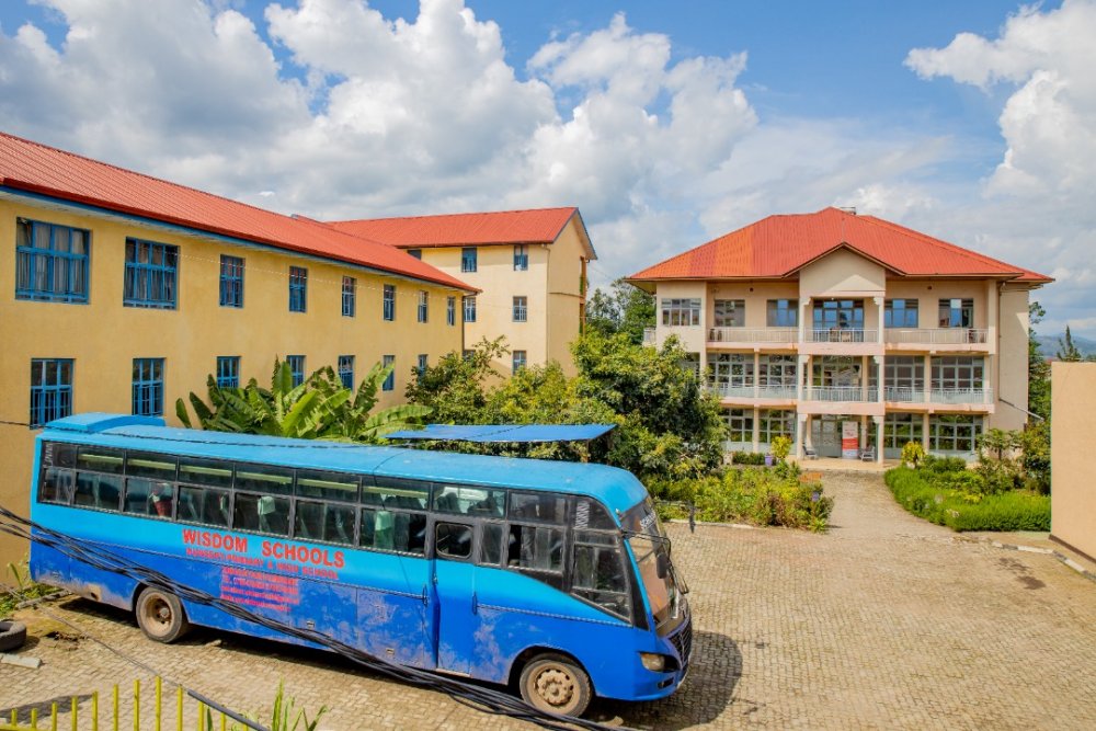 Wisdom School has different branches in Rwanda.