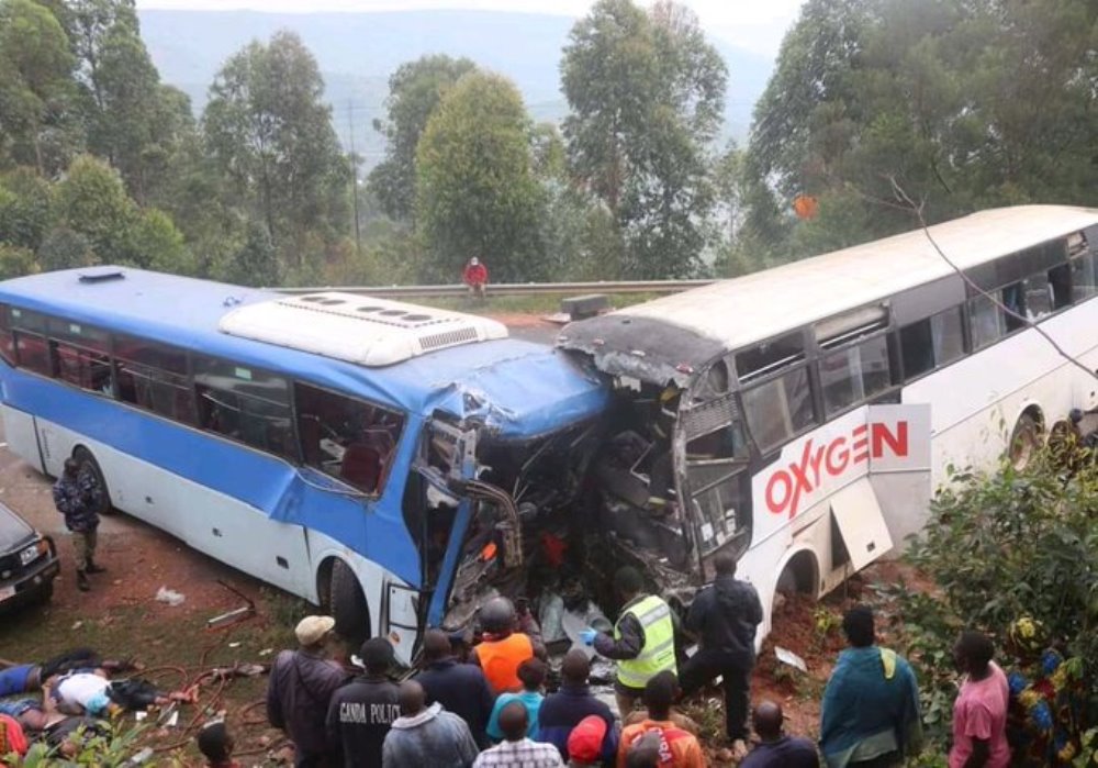 Ugandan Police has announced that the accident claimed lives of six on spot. 