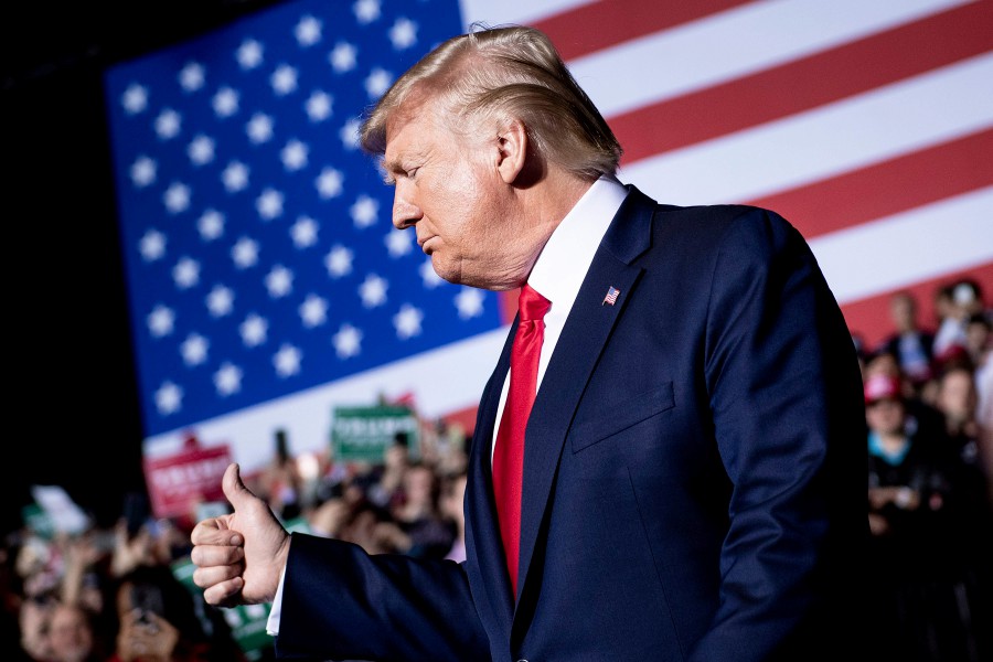 Trump is only the third United States president to be impeached.