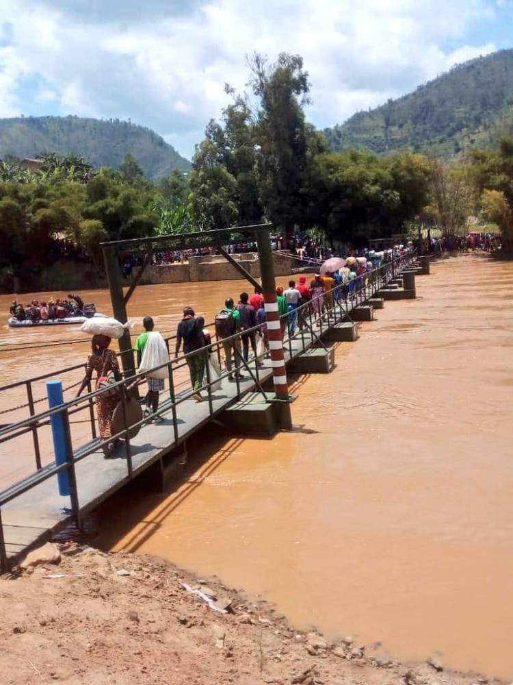 The 60-meter bridge was inaugurated on 11th April 2022 following nearly three months of rehabilitation works. 