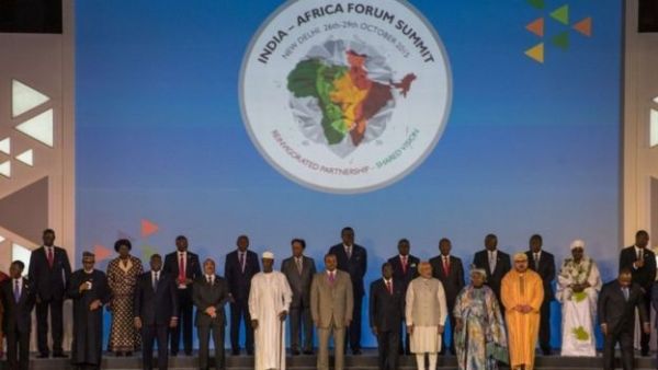 The meeting is being seen as an attempt by India to improve its ties to Africa