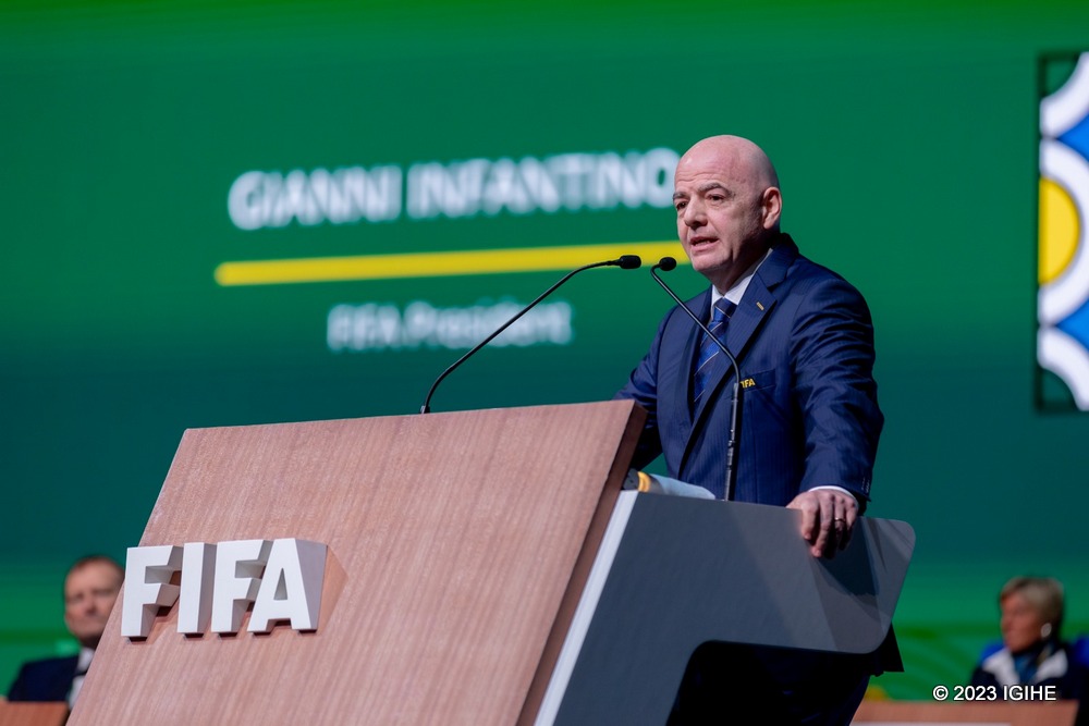 Gianni Infantino has been re-elected as FIFA President at 73rd Congress in Kigali. 