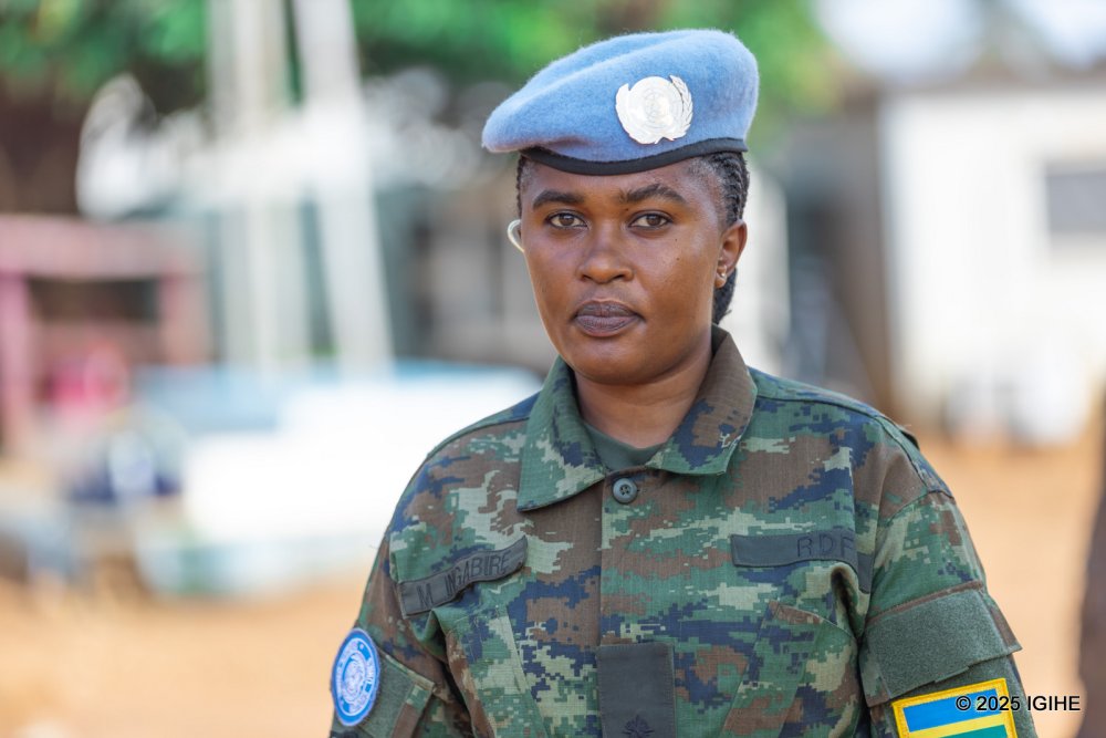 Lt Marie Ingabire stated that the training they received enables them to overcome any challenges.