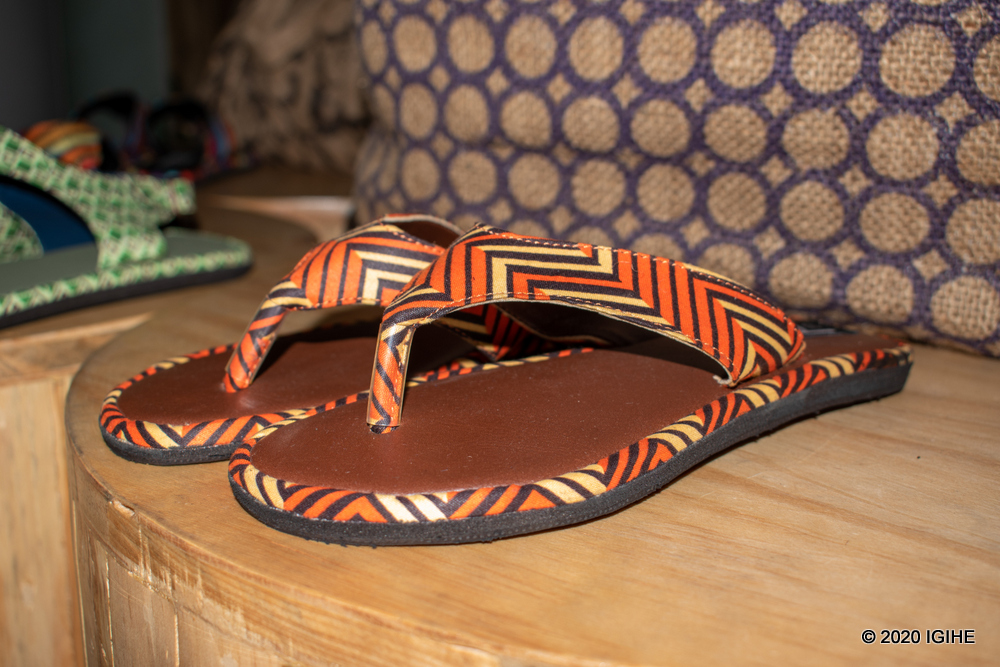 The first client who bought a pair at UZURI K&Y still wears them