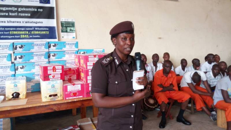 RCS Deputy Commissioner General of Prison (DCGP) Jeanne Chantal Ujeneza
