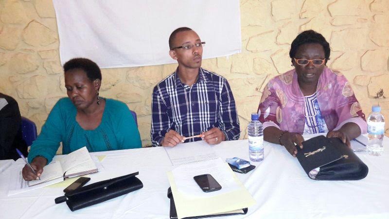 Parliamentarians during the previous visit to Kabutare hospital