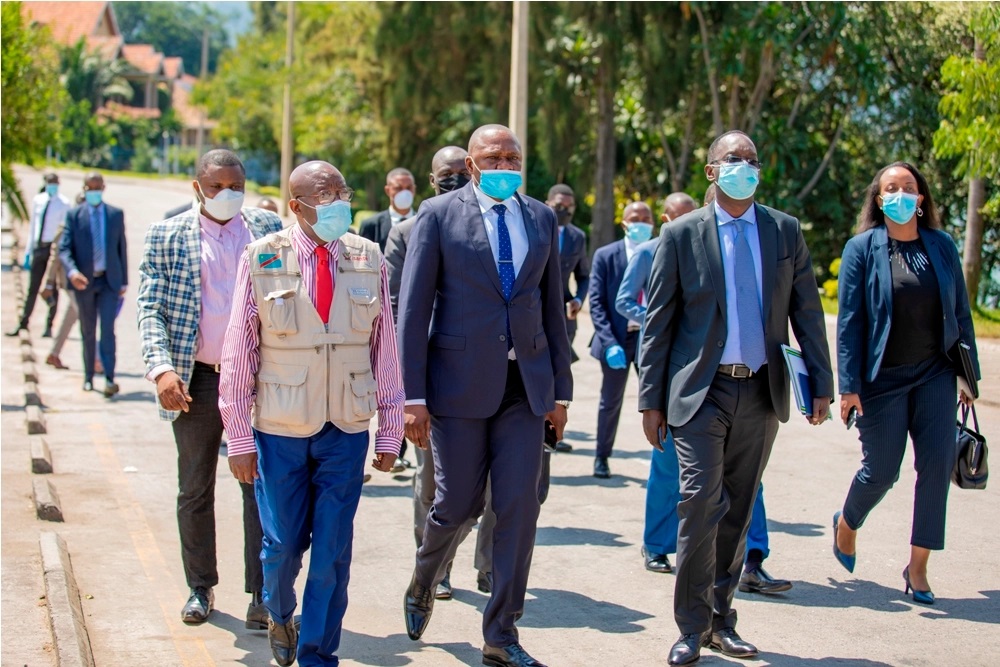 Congolese delegation were  Innocent Bokele Walaka, the deputy minister for internal affairs, the deputy minister of health – Dr. Albert M’PETI Biyombo and the Governor of North Kivu Province, Carly Kasivita Nzanzu,