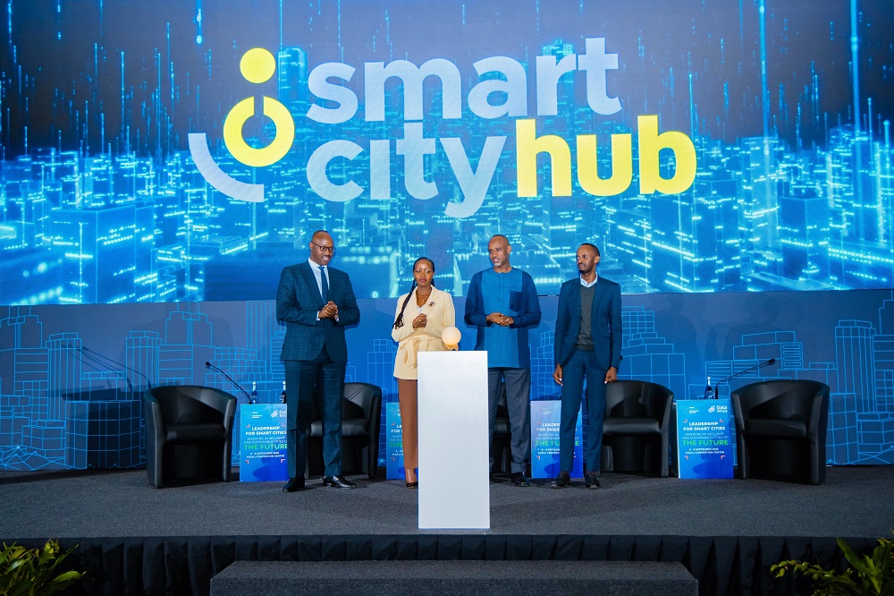 The Smart City Hub has been launched at the ongoing Africa Smart Cities Investment Summit happening at Kigali Convention Center.