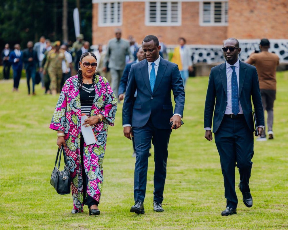 Various officials witnessed the ceremony to discharge over 140 former combatants.