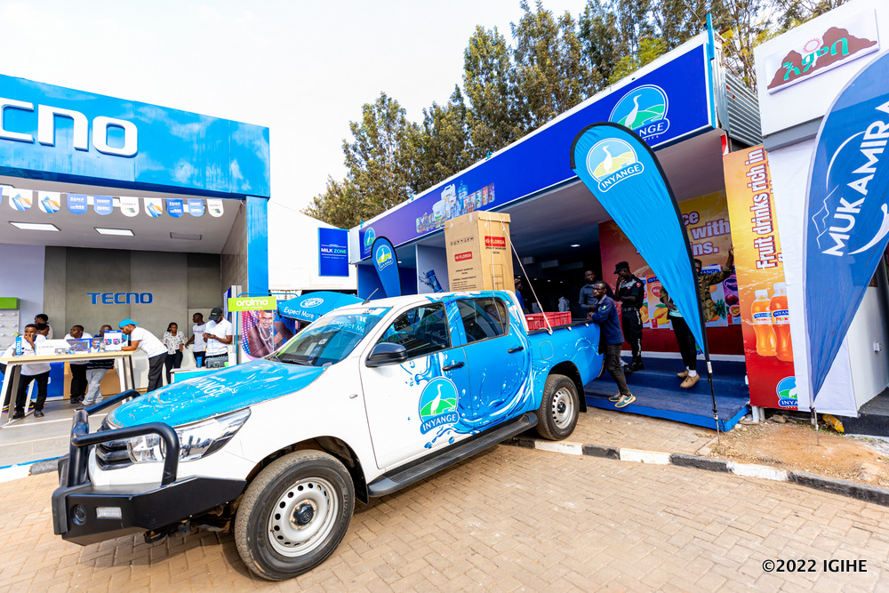 Inyange is among other exhibitors providing delightful experiences to visitors at the trade fair. Photo File 