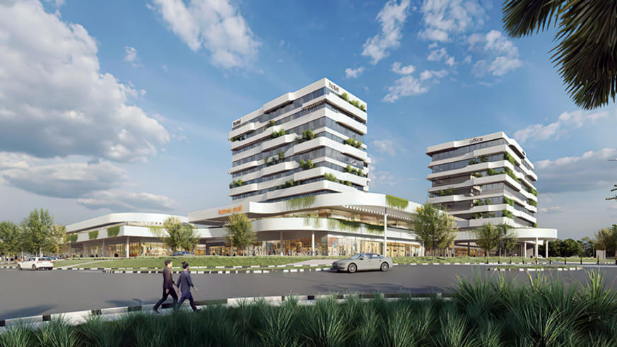 Inzovu Mall will be developed at premises of the Ministry of Justice and Supreme Court.  