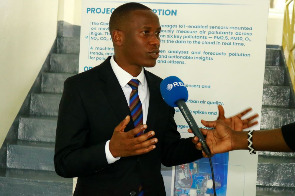 The project was developed by Dr. Eric Nizeyimana.