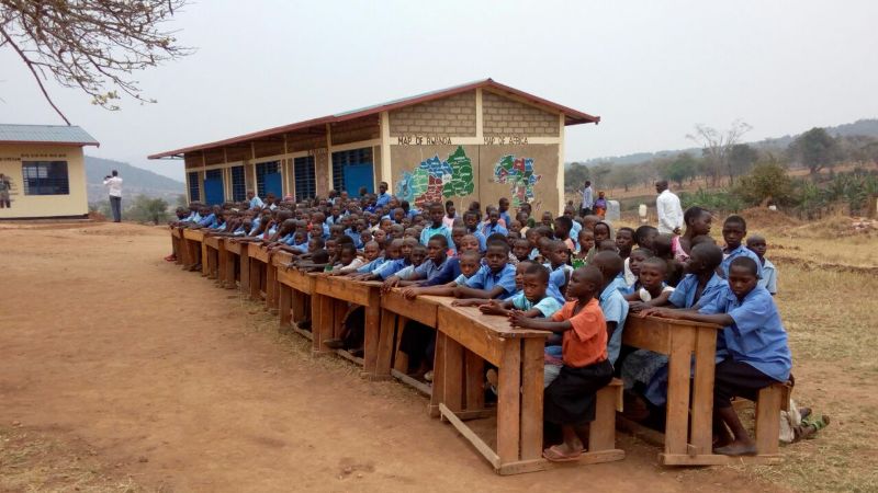 Some of classrooms built under Revenue Sharing Scheme in Gatsibo district last year.