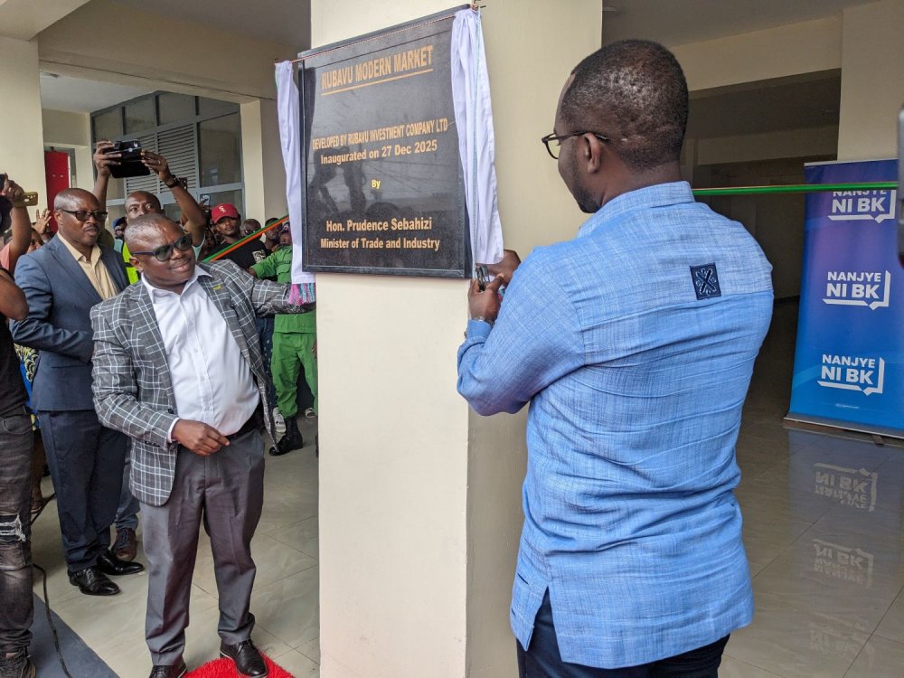 Inaugurated on December 27, 2025, in Gisenyi sector, the new Rubavu Modern Market cost 5.7 billion Rwandan Francs.