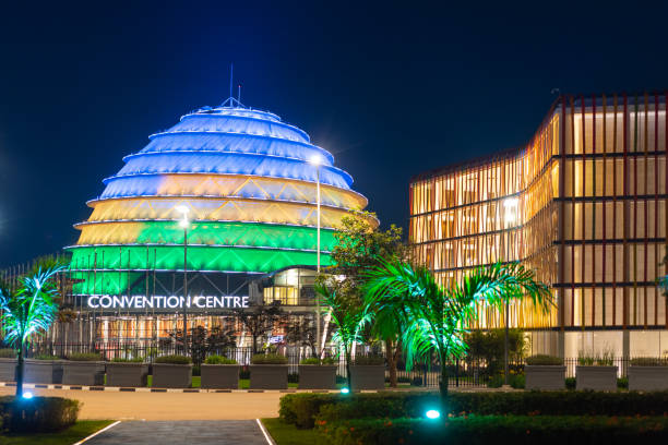 The Kigali Convention Center has become a hub for international business meetings and conferences.