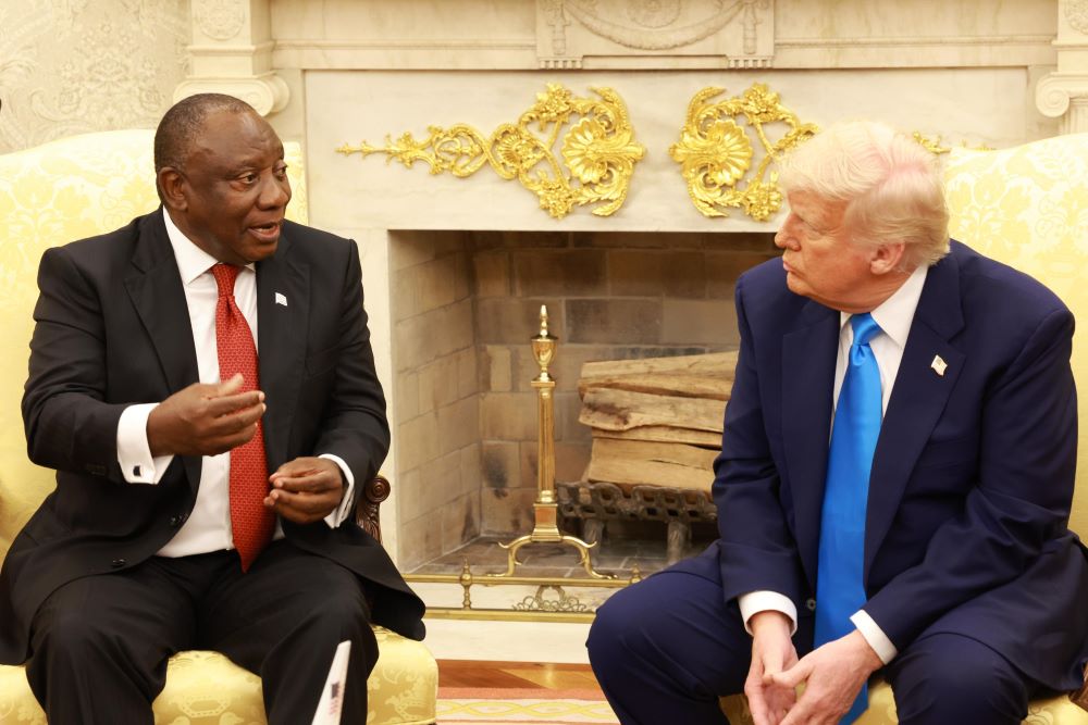 U.S. President Donald Trump said Friday that he would not attend the G20 summit in South Africa later this year, but planned to send Vice President JD Vance in his place.