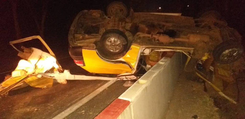 The accident claimed the lives of three people. 