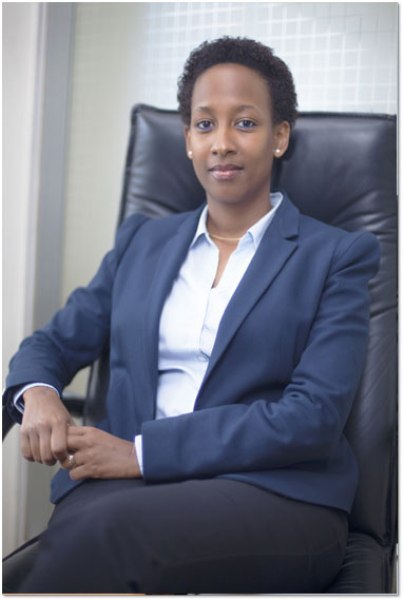 The newly appointed CEO of Crystal Telecom,Iza Irame 