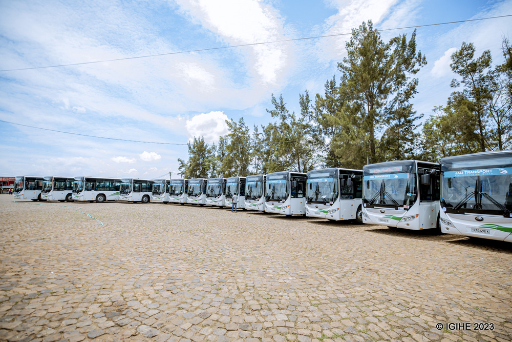 These newly acquired buses are set to serve various routes. 