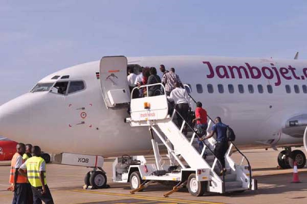 Jambojet will keep operating its flights to Malindi, Ukunda, Mombasa, Kisumu, and Eldoret in Kenya.