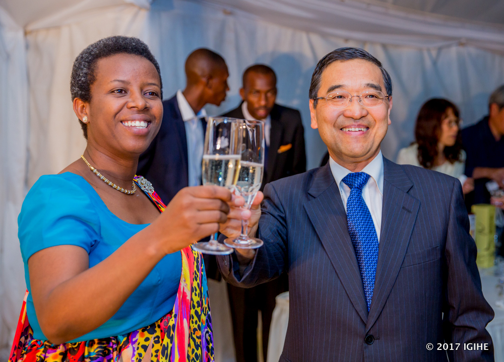 Kamayirese and Amb. Miyashita