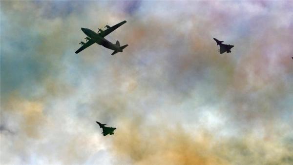 China's dispatch of such a large fleet close to Japan's airspace was reported as 'unusual'