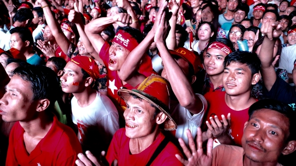 Sunday's poll was the first openly contested in Myanmar in 25 years