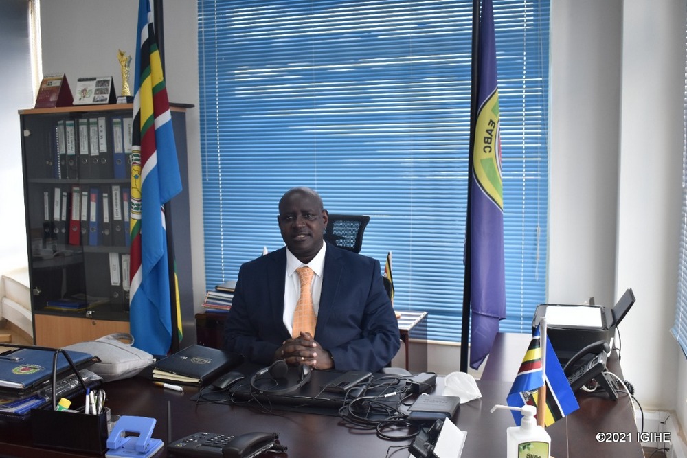 The Executive Director of the East African Business Council (EABC), John Bosco Kalisa.  