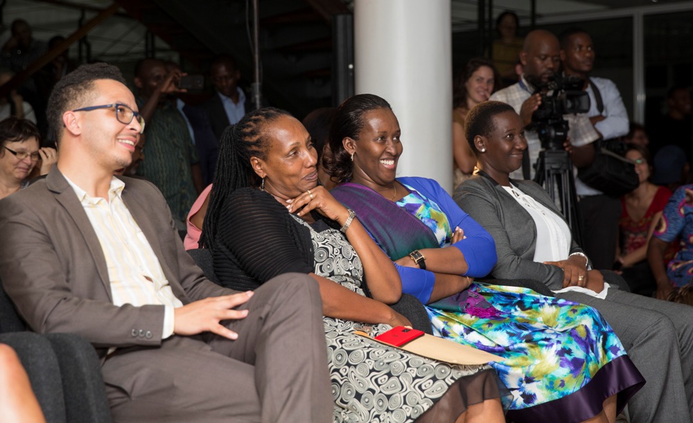 First Lady attending Gaël Faye’s literature show yesterday