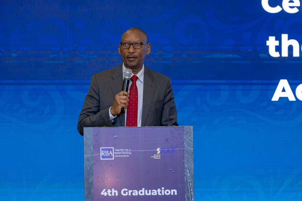 The Governor of the Central Bank of Rwanda, John Rwangombwa.