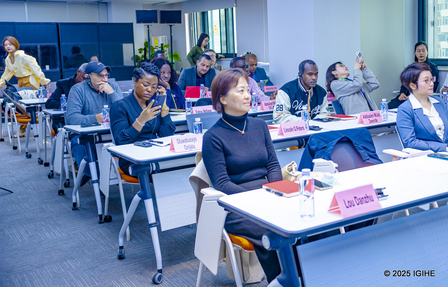 Journalists from various countries explore CCTV headquarters, witnessing firsthand the media giant’s innovations.