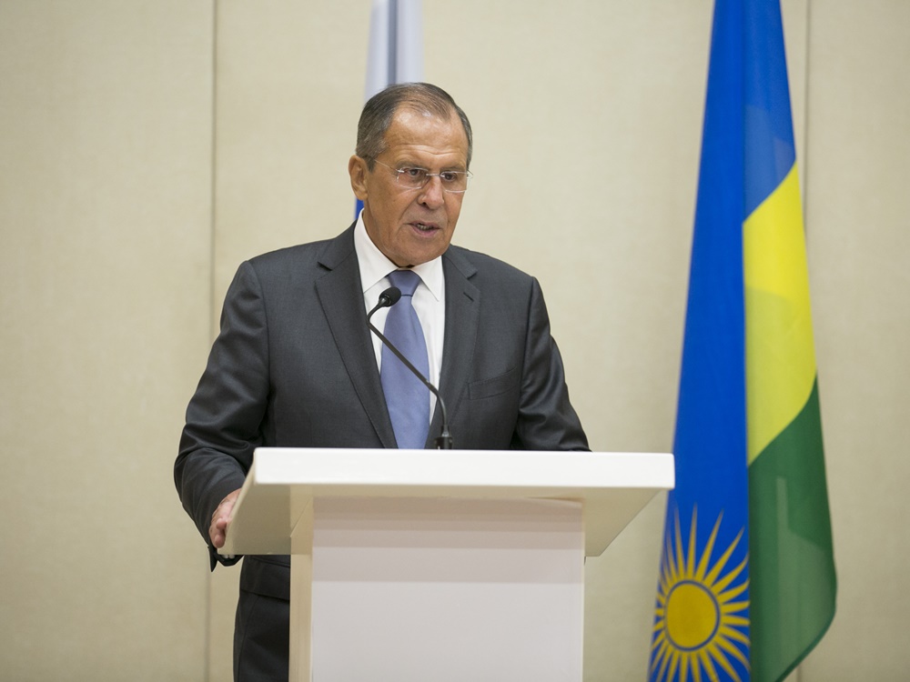 Sergei Lavrov noted that Russia and Rwanda have good prospects for developing cooperation in the military and technical sphere