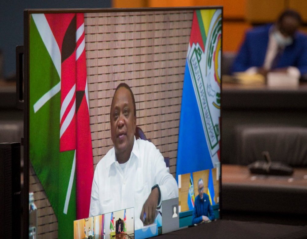 The leaders took note of the current status of the COVID-19 Pandemic in the region and commended the ministers responsible for health, trade, transport, and EAC affairs