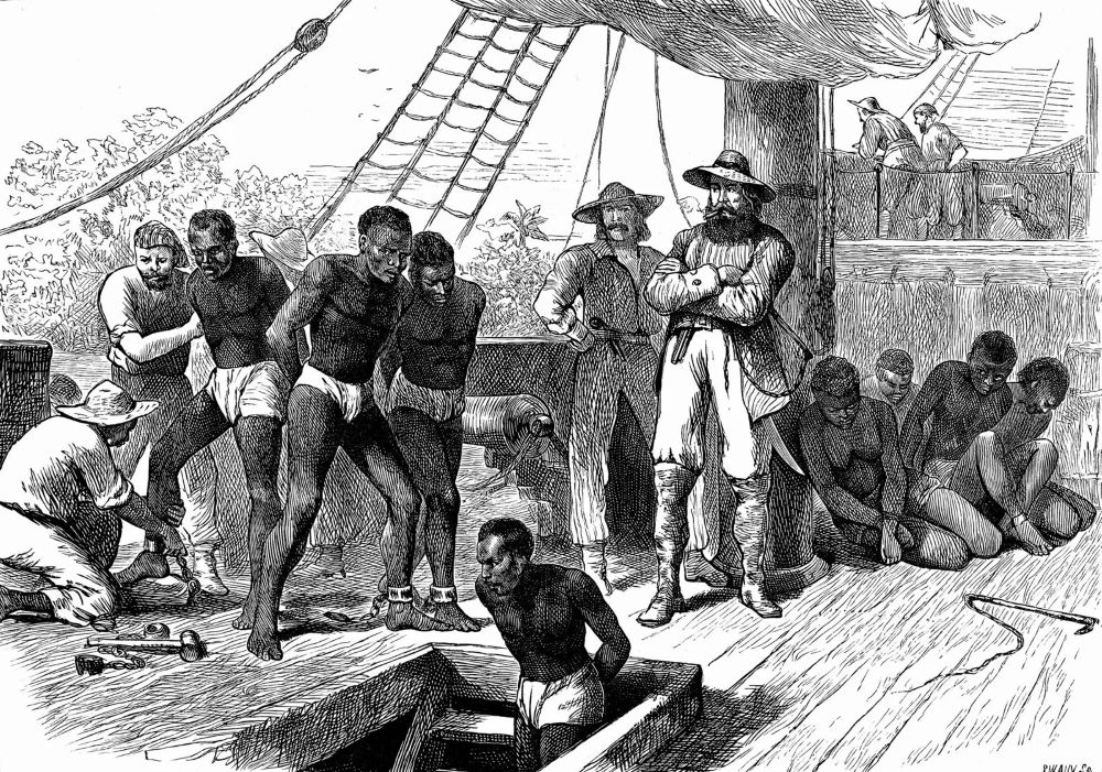 Transatlantic slave trade is a segment of the global slave trade that transported between 10 million and 12 million enslaved Africans across the Atlantic Ocean to the Americas from the 16th to the 19th century. 