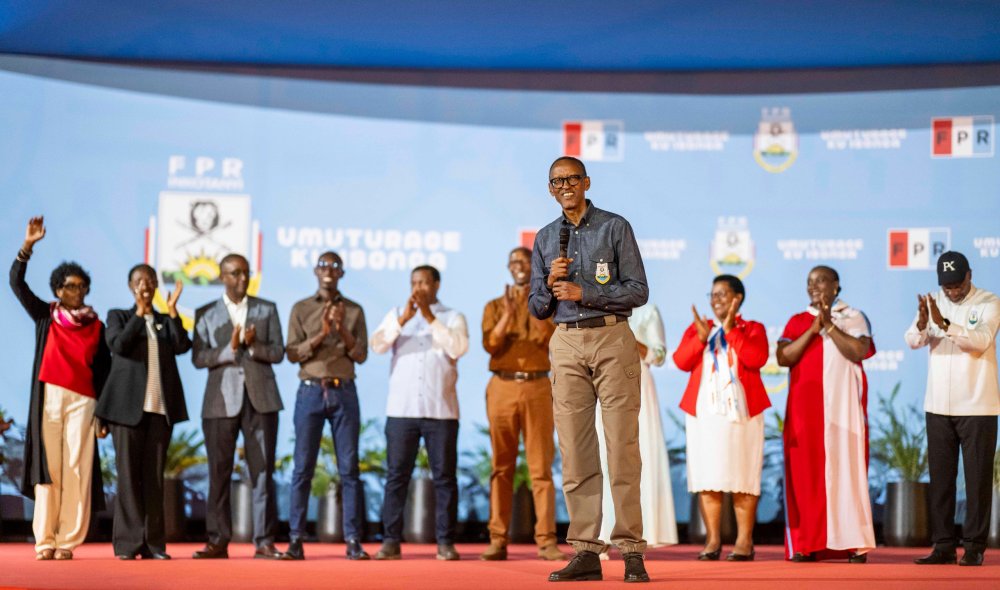 President Paul Kagame has lauded Rwandans for their trust in his leadership.