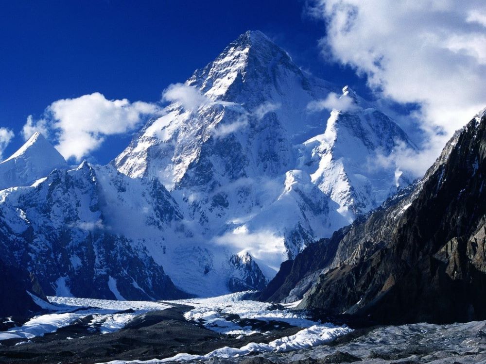 K2 is the second-highest mountain in the world.