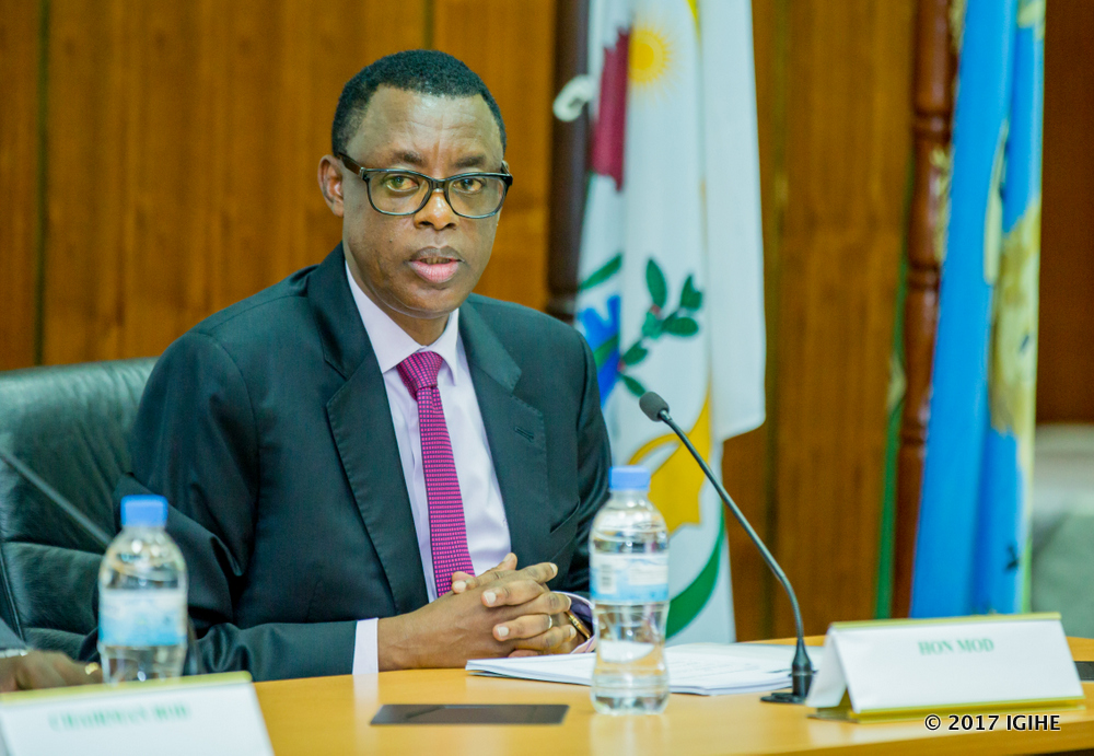 Defence Minister, Gen. James Kabarebe