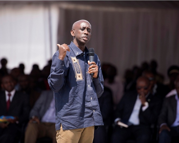 The Minister of Local Government,Francis Kaboneka 