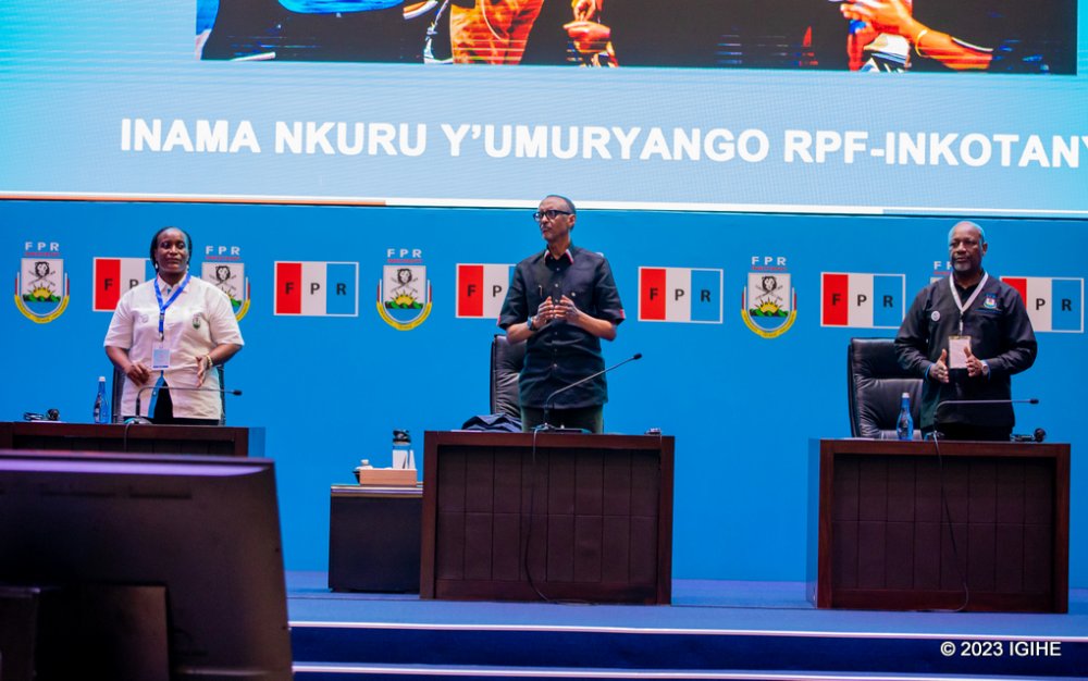President Kagame has been re-elected as Chairman of RPF Inkotanyi. 